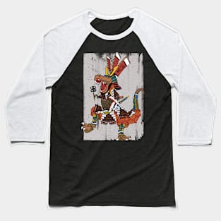 T-Rex Shogun with Background Baseball T-Shirt